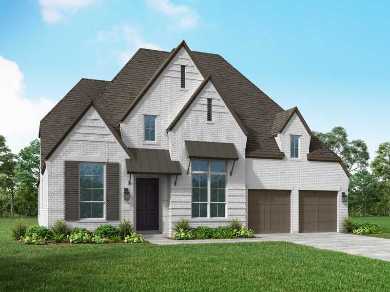 Plan 218 by Highland Homes in Houston TX