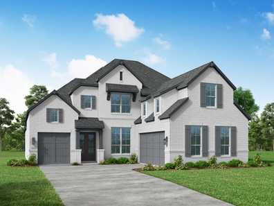 Plan 227 by Highland Homes in Houston TX