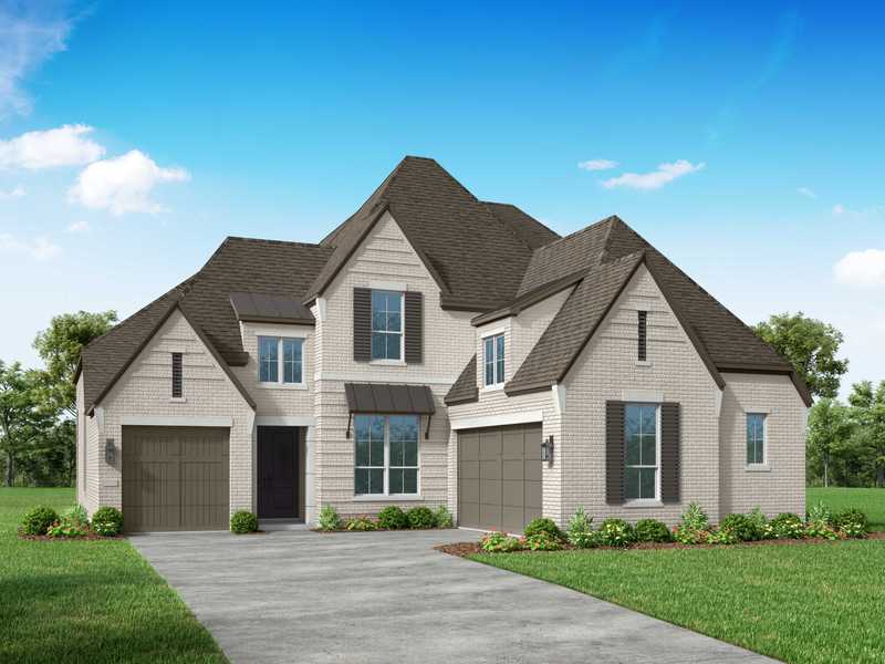 Plan 228 by Highland Homes in Houston TX