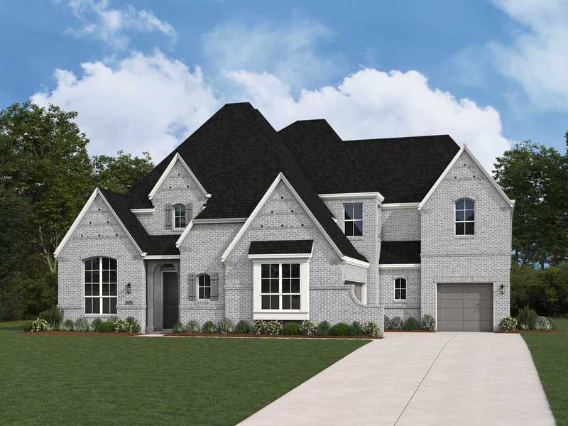 Plan 289 by Highland Homes in Fort Worth TX