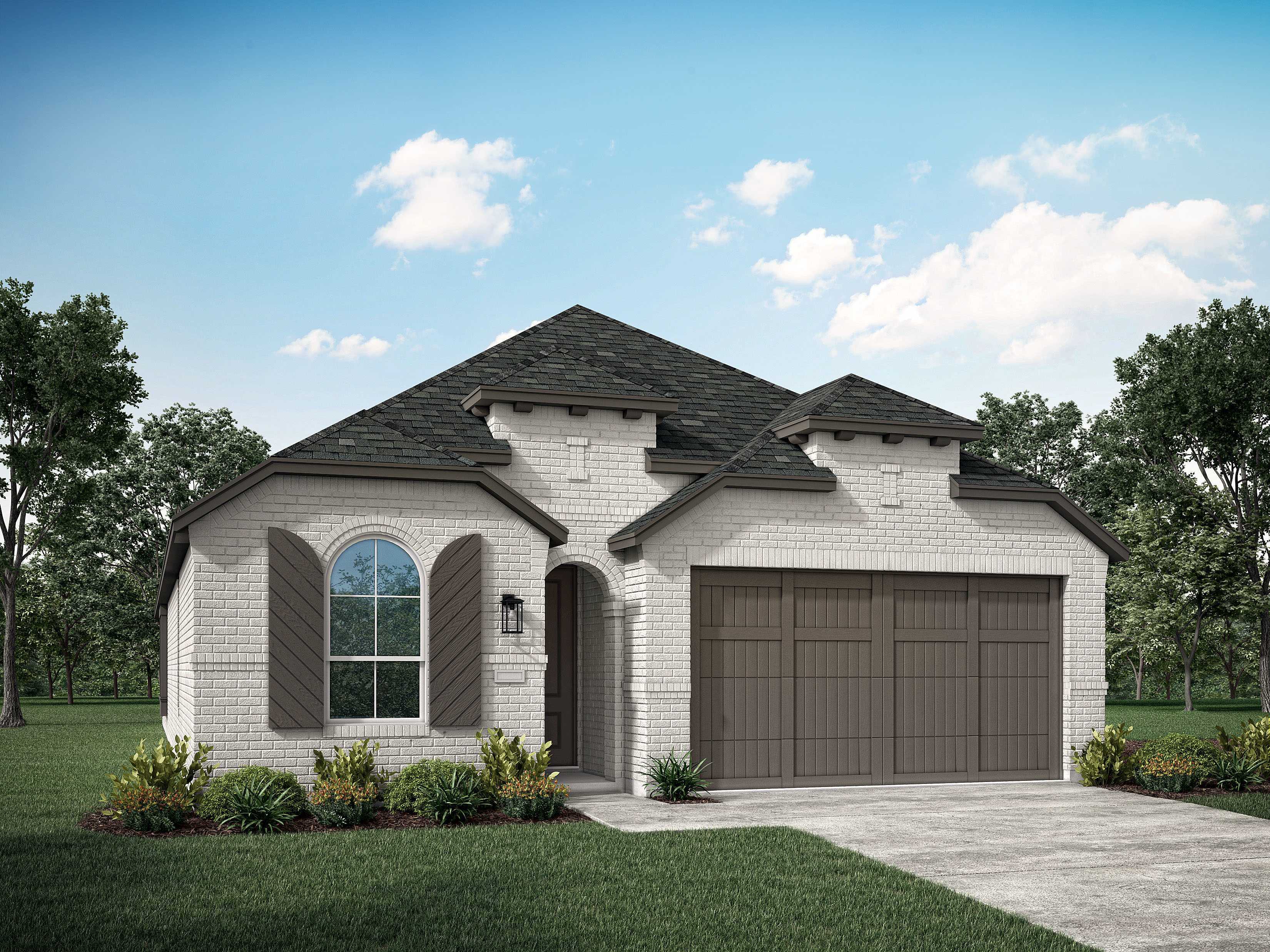 Plan Escalade - Sandbrock Ranch: 45ft. lots: Aubrey, Texas - Highland Homes