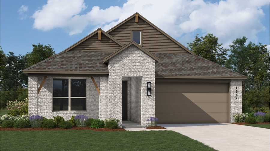 Plan Picasso by Highland Homes in Austin TX