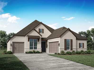 Plan 233 by Highland Homes in Houston TX