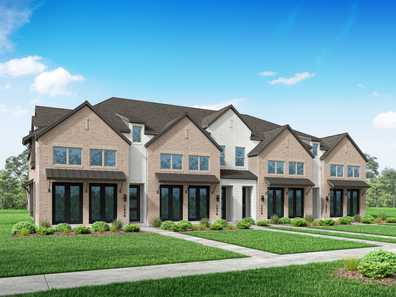 Plan Casey by Highland Homes in Fort Worth TX