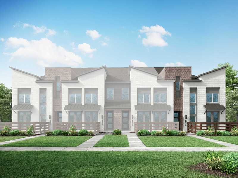 Plan Casey by Highland Homes in Houston TX