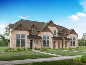 Woodforest Townhomes: Townhomes: The Villas by Highland Homes in Houston Texas
