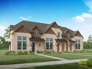Plan Dorset - Woodforest Townhomes: Townhomes: The Villas: Montgomery, Texas - Highland Homes
