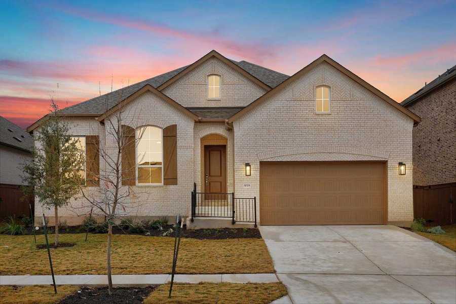 Plan Chesterfield by Highland Homes in Austin TX