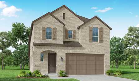 Plan Lincoln by Highland Homes in Dallas TX