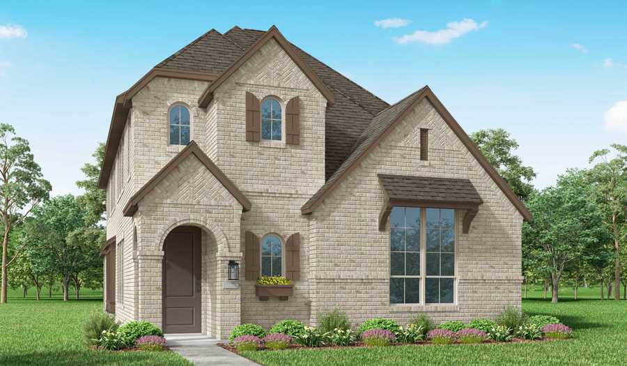 Plan London by Highland Homes in Dallas TX