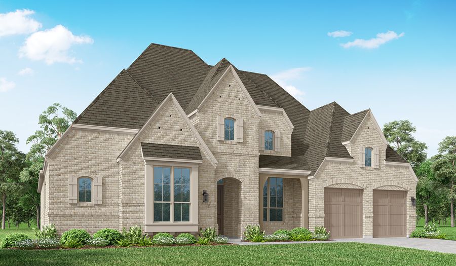 Plan Verona by Highland Homes in Dallas TX