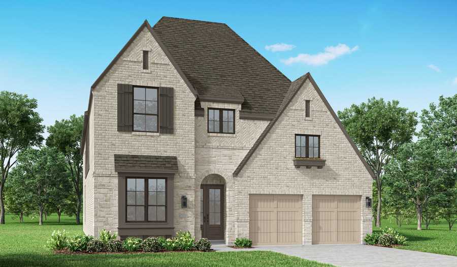 Plan 569 by Highland Homes in Dallas TX