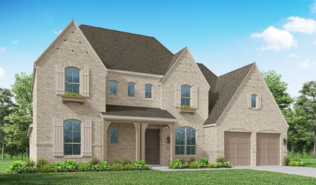 Plan Palermo by Highland Homes in Dallas TX