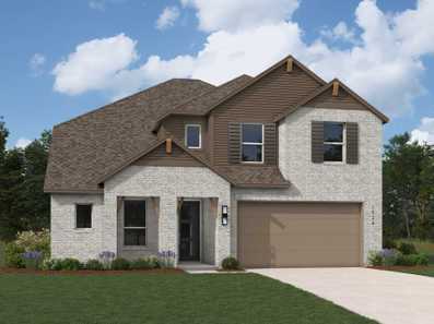 Plan Botero by Highland Homes in Dallas TX