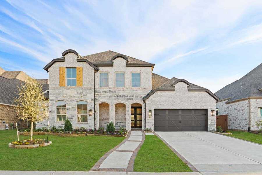 Plan 224 by Highland Homes in Houston TX