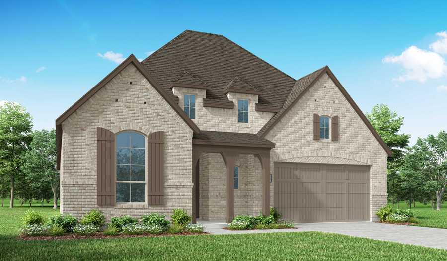 Plan Oxford by Highland Homes in Houston TX