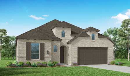 Plan Brentwood by Highland Homes in Houston TX