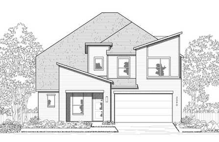 Plan Botero by Highland Homes in Houston TX