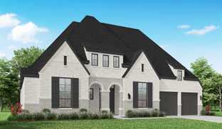 Plan Treviso - Sandbrock Ranch: 70ft. lots: Aubrey, Texas - Highland Homes