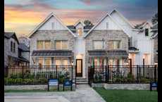 Woodforest Townhomes: Townhomes:  The Patios: Montgomery, Texas - Highland Homes