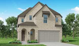 Plan Easton - Santa Rita Ranch: 40-45ft. lots: Liberty Hill, Texas - Highland Homes