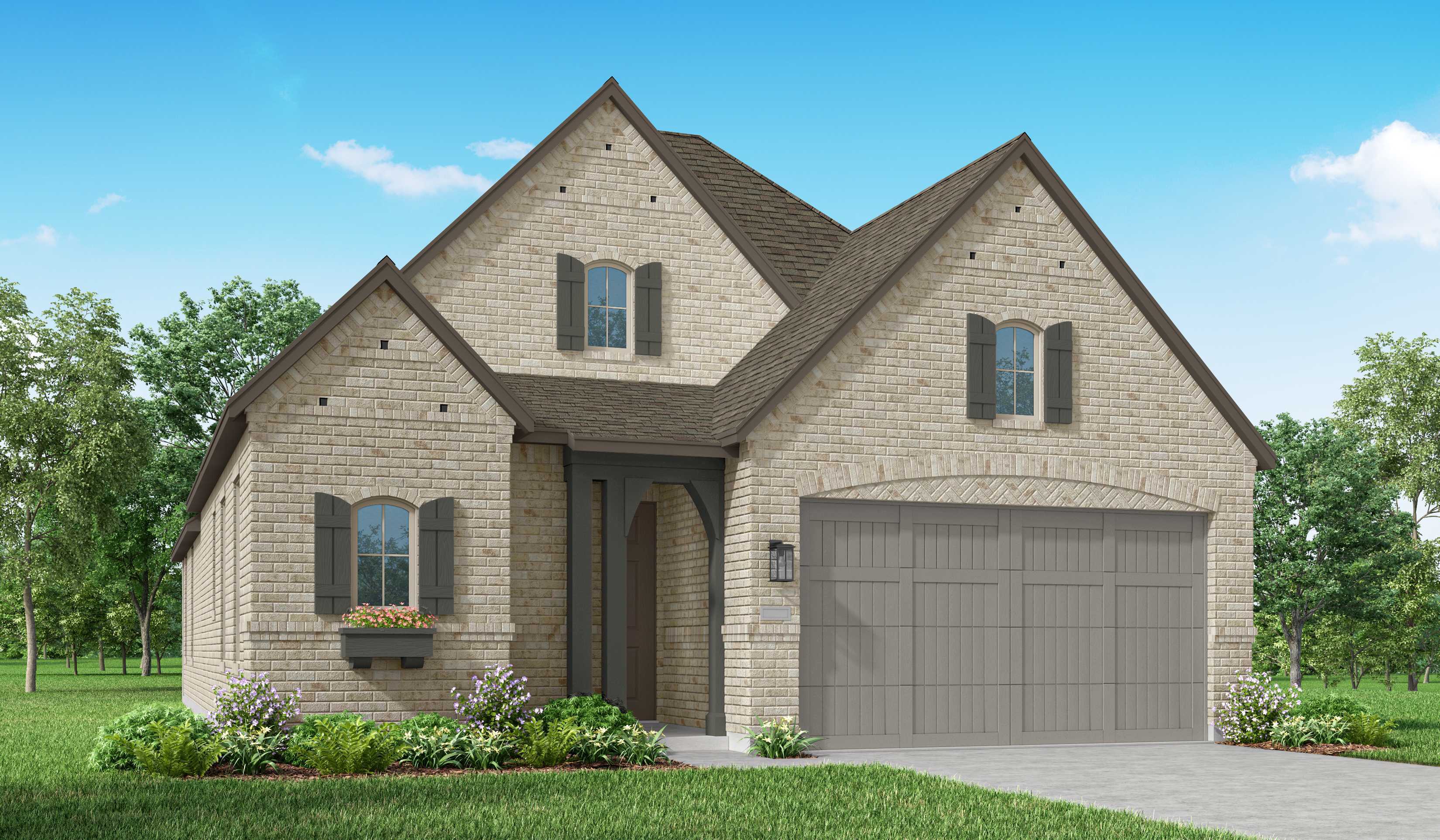 Plan Alpina - Davis Ranch: 45ft. lots: San Antonio, Texas - Highland Homes