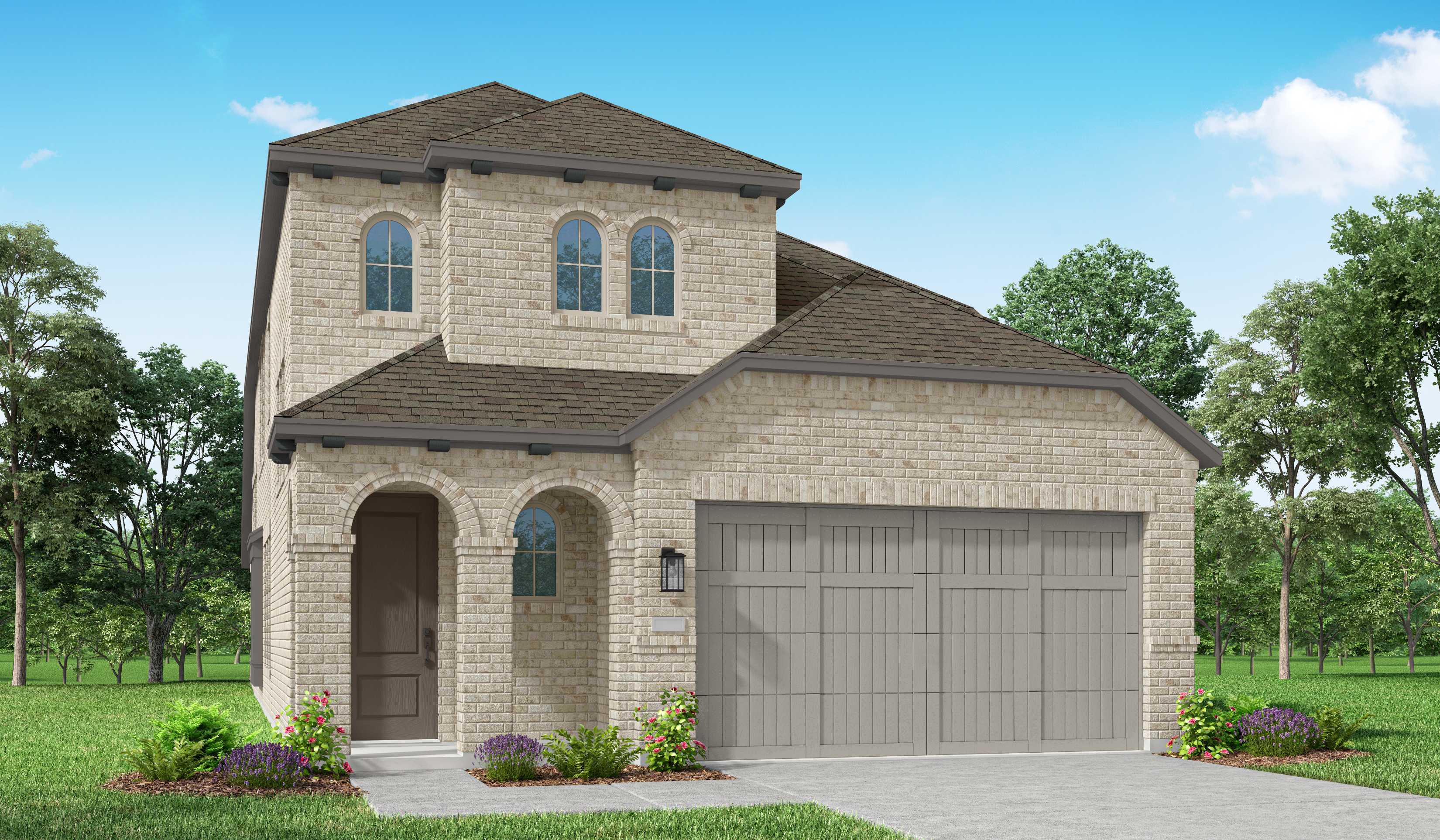 Plan Everett Plan at Pomona 42ft. lots in Manvel, TX by Highland Homes