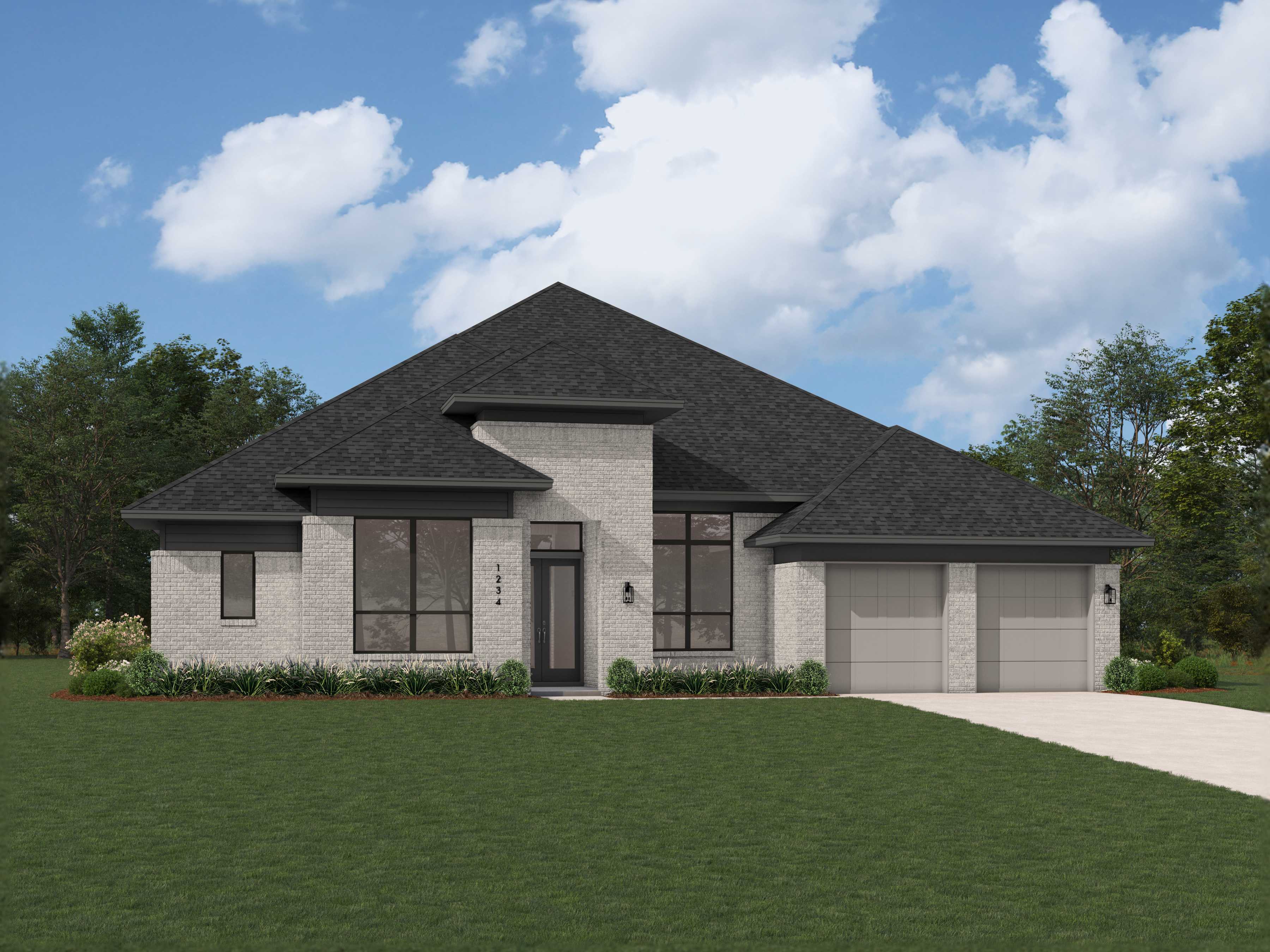 Plan Verona Plan at Sandbrock Ranch 70ft. lots in Aubrey, TX by