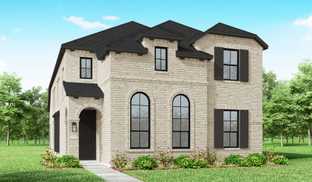 Plan Worthington - Pecan Square: 40ft. lots: Northlake, Texas - Highland Homes