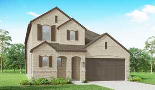 Plan Panamera - Meridiana: 50ft. lots: Manvel, Texas - Highland Homes