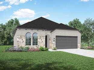 Plan Denton - Parkside On The River: 50ft. lots: Georgetown, Texas - Highland Homes