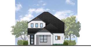 Plan Cassatt - Indigo: 40ft. lots: Richmond, Texas - Highland Homes