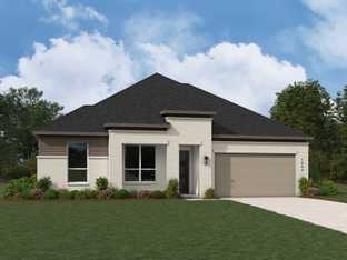Plan Birchwood - Santa Rita Ranch: 60ft. lots: Liberty Hill, Texas - Highland Homes