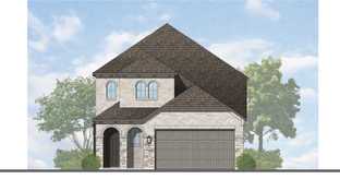Plan Everett - Gateway Village - The Reserve: 45ft. lots: Denison, Texas - Highland Homes