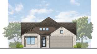 Plan VanGogh - Riceland: 50ft. lots: Mont Belvieu, Texas - Highland Homes