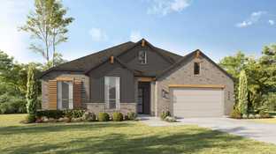 Plan Chesterfield - Alsatian Oaks: 60ft. lots: Castroville, Texas - Highland Homes