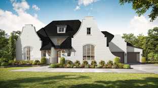 Plan Amalfi - Mustang Lakes Huntington - 100ft Lots: Celina, Texas - Huntington Homes