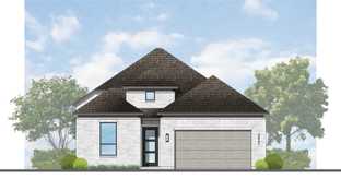 Plan Surrey - Parkside On The River: 50ft. lots: Georgetown, Texas - Highland Homes