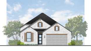 Plan Surrey - Meridiana: 50ft. lots: Manvel, Texas - Highland Homes
