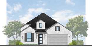 Plan Surrey - Lariat: 50ft. lots: Liberty Hill, Texas - Highland Homes