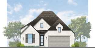 Plan Surrey - Mayfair: 50ft. lots: New Braunfels, Texas - Highland Homes