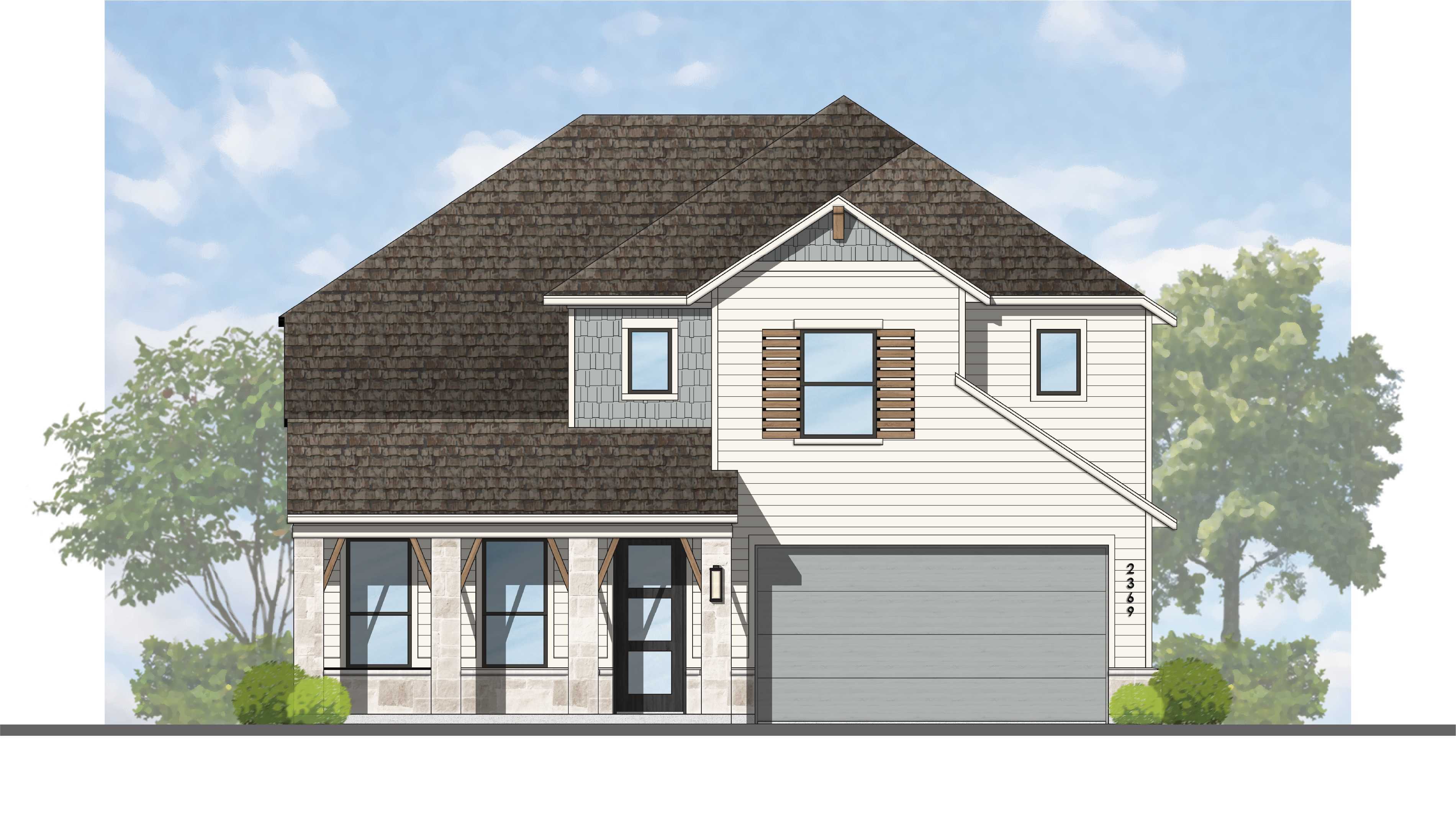 Plan Renoir floor plan