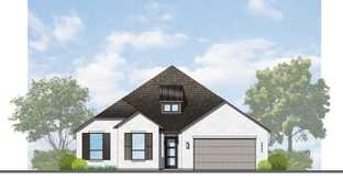 Plan Chesterfield - Alsatian Oaks: 60ft. lots: Castroville, Texas - Highland Homes
