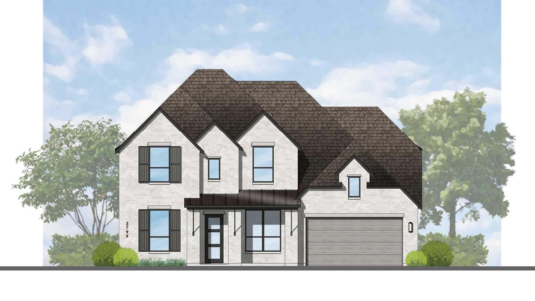 Plan Royston - Mosaic: Artisan Series - 60ft Lots: Prosper, Texas - Highland Homes