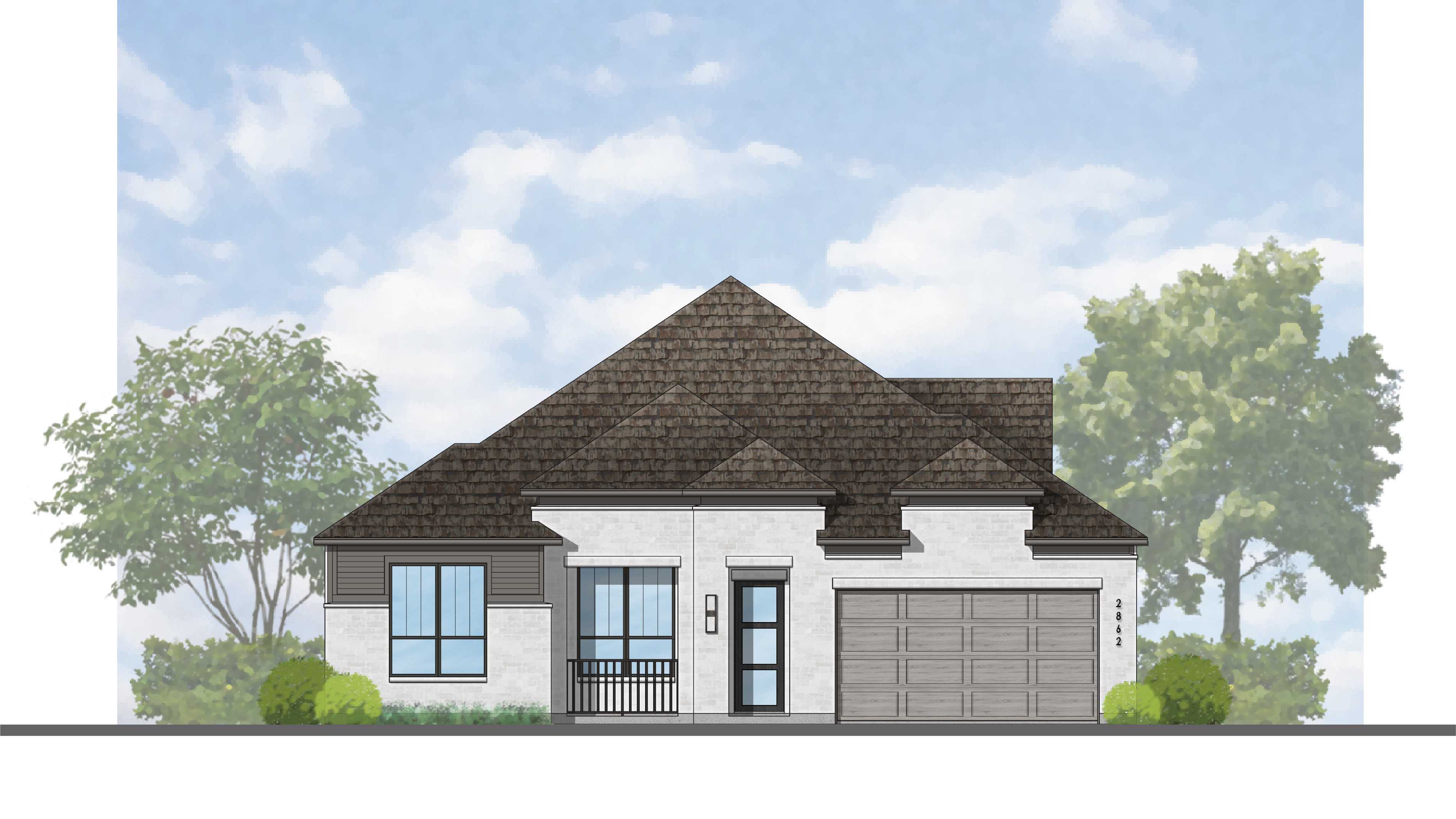 Plan Ramsey - COLTON: 60ft. lots: Montgomery, Texas - Highland Homes