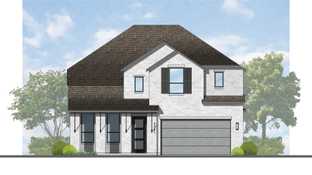Plan Fordham - Parkside On The River: 50ft. lots: Georgetown, Texas - Highland Homes