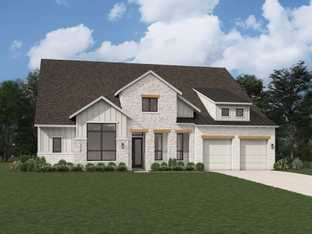 Plan Verona - Parkside On The River: 70ft. lots: Georgetown, Texas - Highland Homes
