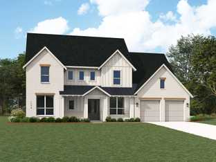 Plan Palermo - Lariat: 80ft. lots: Liberty Hill, Texas - Highland Homes