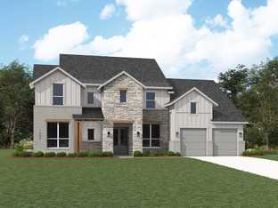 Plan Palermo - Parkside On The River: 70ft. lots: Georgetown, Texas - Highland Homes