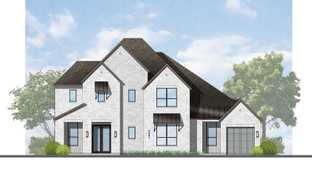 Plan Siena - Fulbrook on Fulshear Creek: 80ft. lots: Fulshear, Texas - Highland Homes
